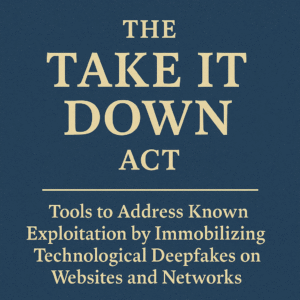 TAKE IT DOWN Act Signed to Combat Revenge Porn and Deepfakes